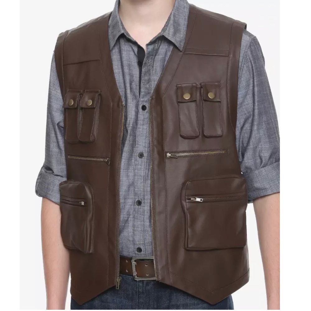 Jurassic World Vest Owen Grady Cosplay Costume